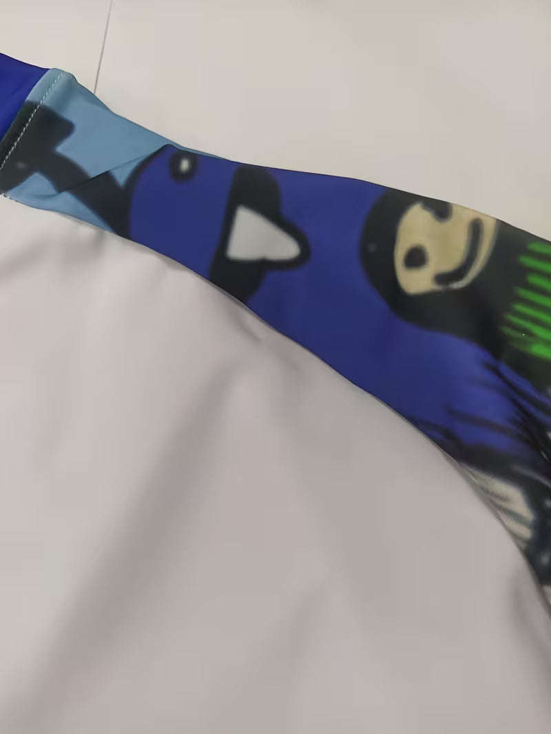 Męska koszulka z długim rękawem – szybkoschnąca, fit