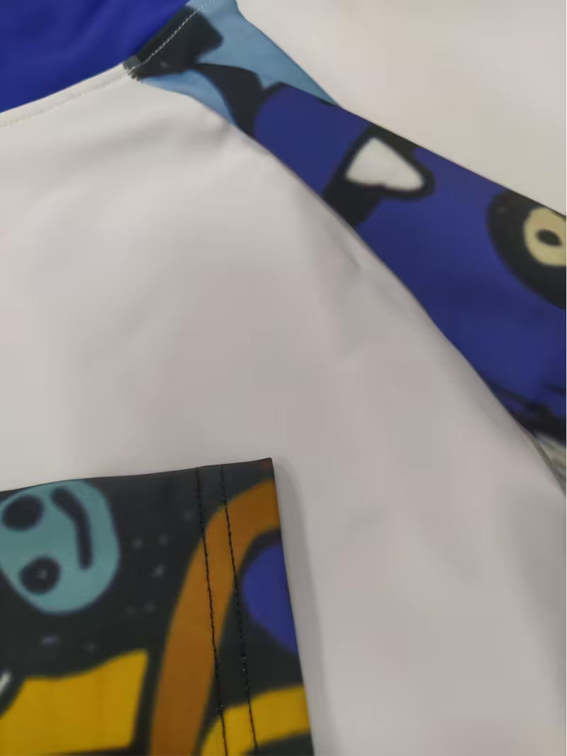 Męska koszulka z długim rękawem – szybkoschnąca, fit